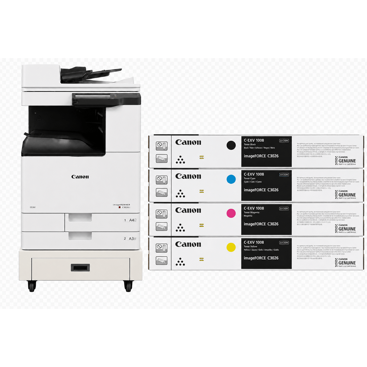 Canon imageFORCE C3026 - A3 Colour Laser Multifunction Printer atomoffice