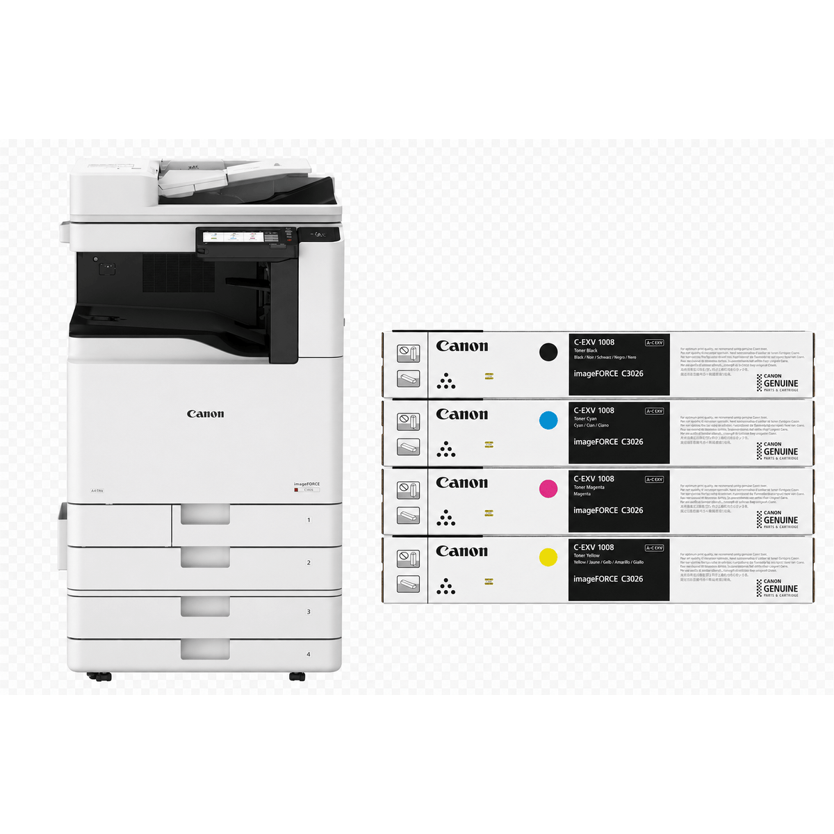 Canon imageFORCE C3026 - A3 Colour Laser Multifunction Printer atomoffice
