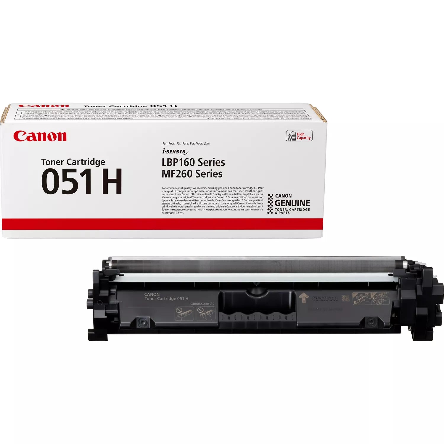 Canon 051H Black Original Toner Cartridge