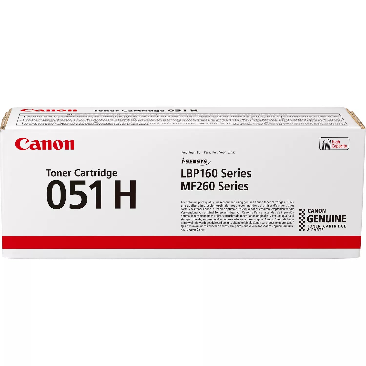 Canon 051H Black Original Toner Cartridge