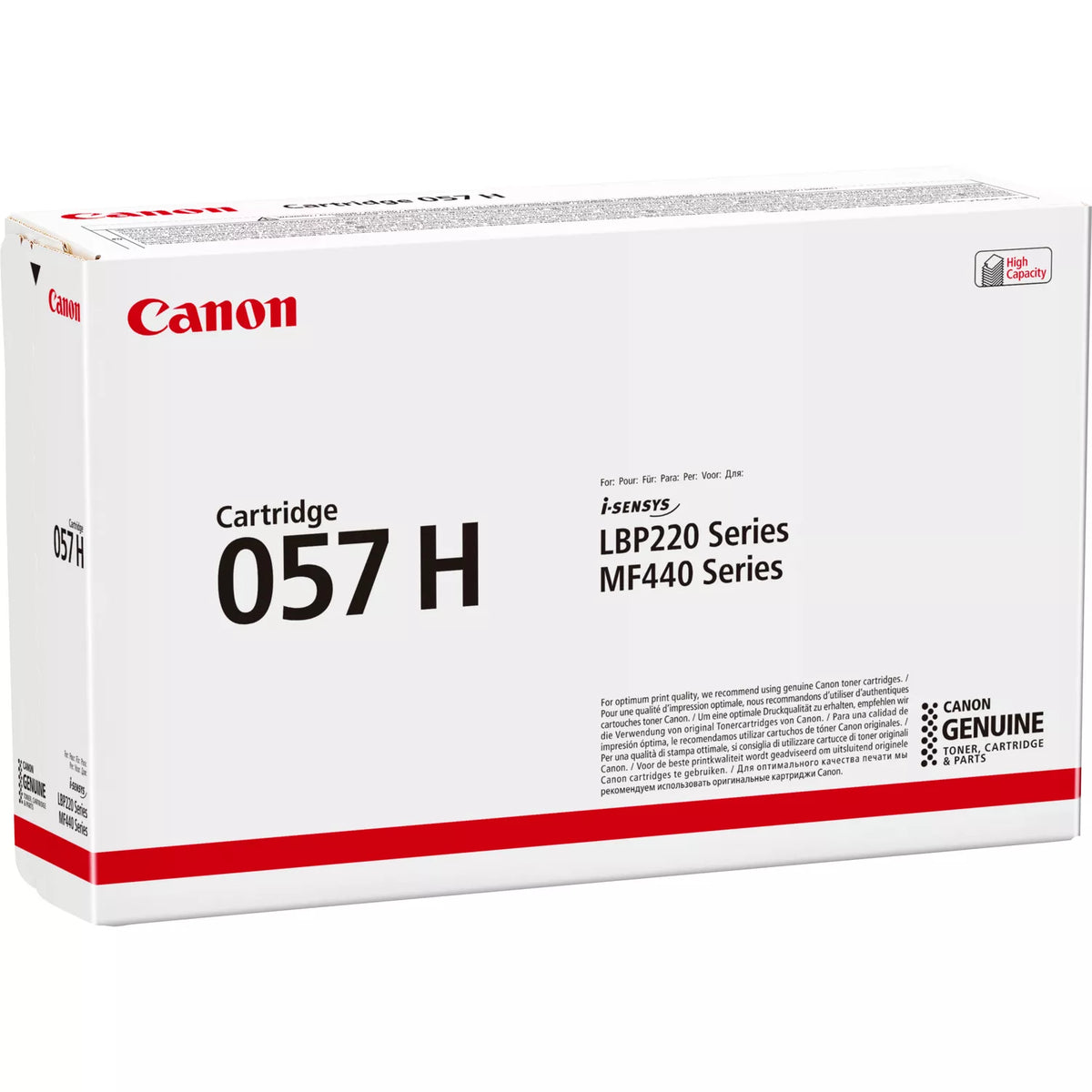 Canon 057H Original Toner Cartridge for Canon i-SENSYS LBP223dw, LBP226dw, MF443dw, MF445dw, LBP233dw, MF453dw, MF455dw, LBP236dw atomoffice