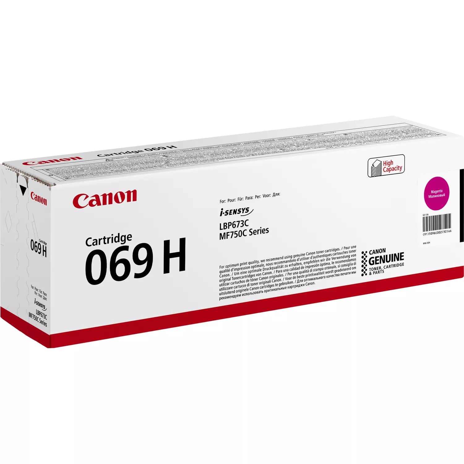 Canon 069H Original Toner Cartridge 