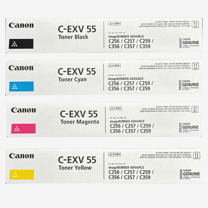 Canon C-EXV 55 Original Toner Cartridge for Canon imageRUNNER ADVANCE C256i, C257i, C259i, C356i, C357i, C359i Printers atomoffice