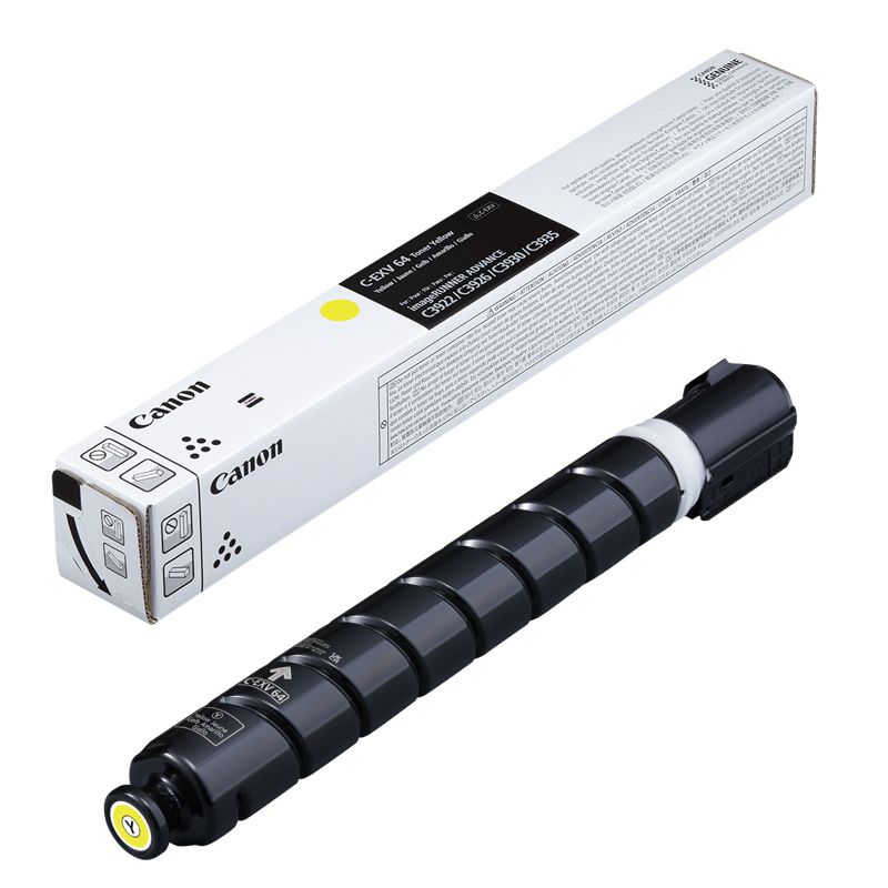 Canon C-EXV 64 Original Toner Cartridge for Canon imageRUNNER ADVANCE DX C3922i, C3926i, C3930i, C3935i Printers atomoffice