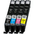 Canon CLI-451 Original Ink Cartridge for Canon PIXMA iP7240, iP8740, iX6840, MG5440, MG5540, MG5640, MG6340, MG6440, MG7140, MG7540, MX924, MG6450, MG6640 Printers atomoffice
