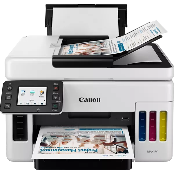 Canon MAXIFY GX6040 Refillable MegaTank Colour Inkjet Printer atomoffice
