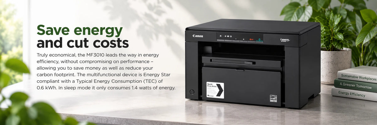 Canon i-SENSYS MF3010 A4 Mono Laser 3-in-1 Printer, Copier & Scanner — view 4