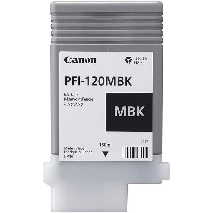 Canon PFI120 130ml Original Ink Cartridge - for use in TN-200, TM-205, TM-300, TM-350 atomoffice