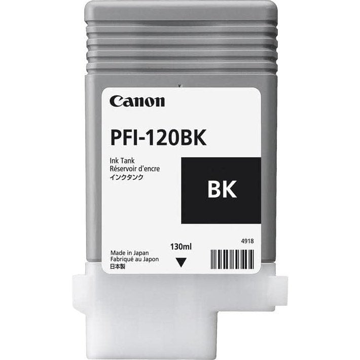 Canon PFI120 130ml Original Ink Cartridge - for use in TN-200, TM-205, TM-300, TM-350 atomoffice