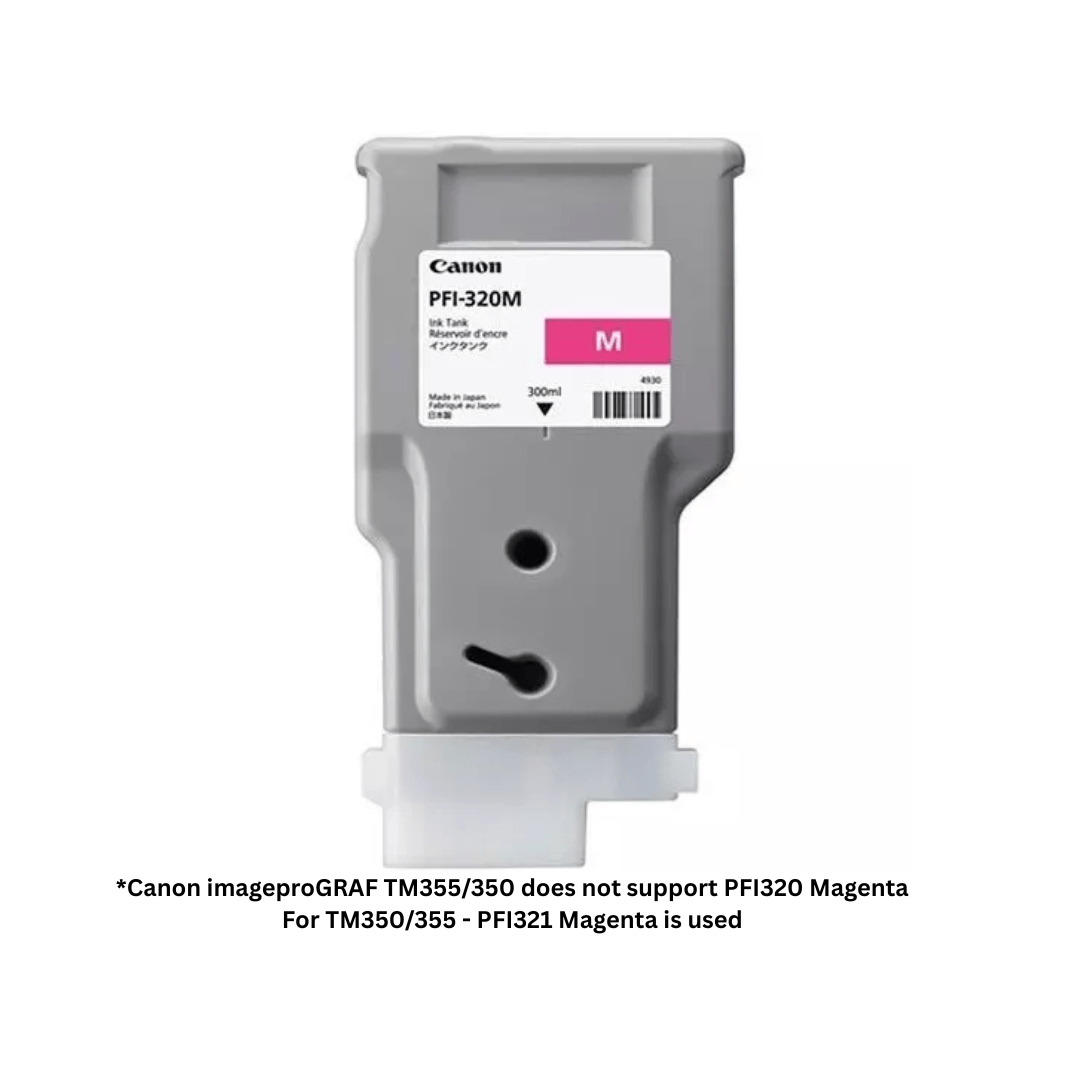 Canon PFI320 (300ml) Original Ink Cartridge - for use in TN-200, TM-205, TM-300, TM-350
