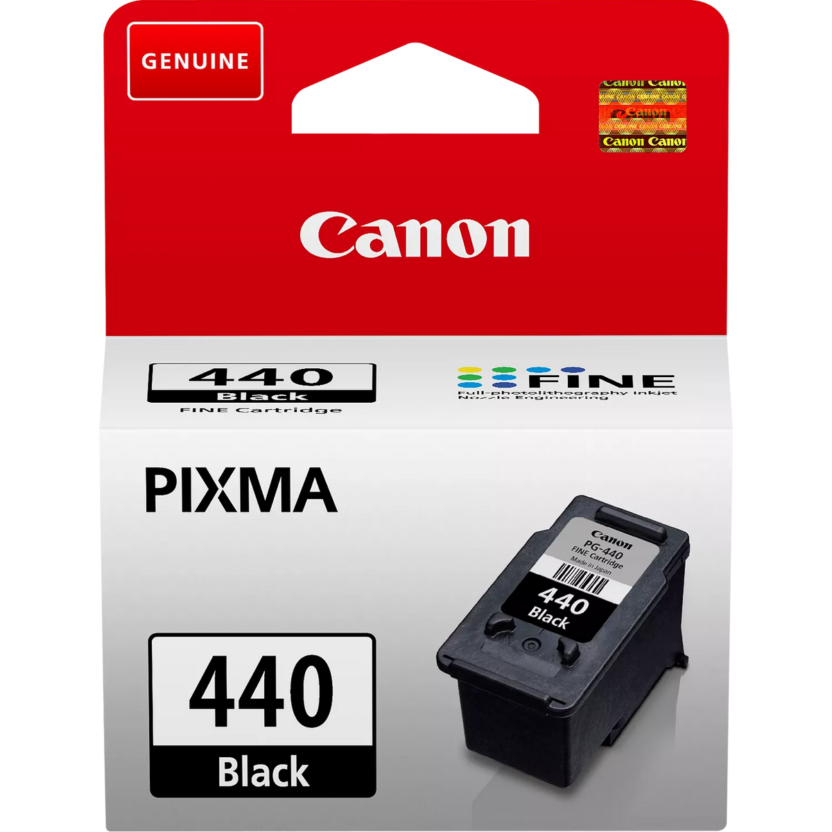 Canon PG-440 Original Ink Cartridge for Canon PIXMA MG2140, MG2240, MG3140, MG3240, MG3540, MG4140, MG4240, MX374, MX394, MX434, MX454, MX474, MX514, MX524, MX534, MG3640, TS5140, MG3640S atomoffice