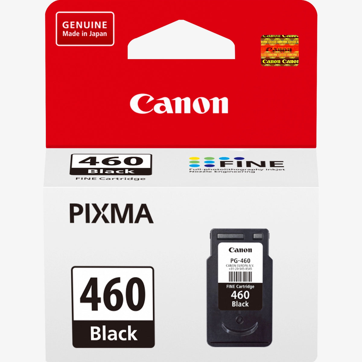 Canon PG-460 Original Ink Cartridge for Canon TS5340, TS7440, TS7440a, TS5340a Printer atomoffice