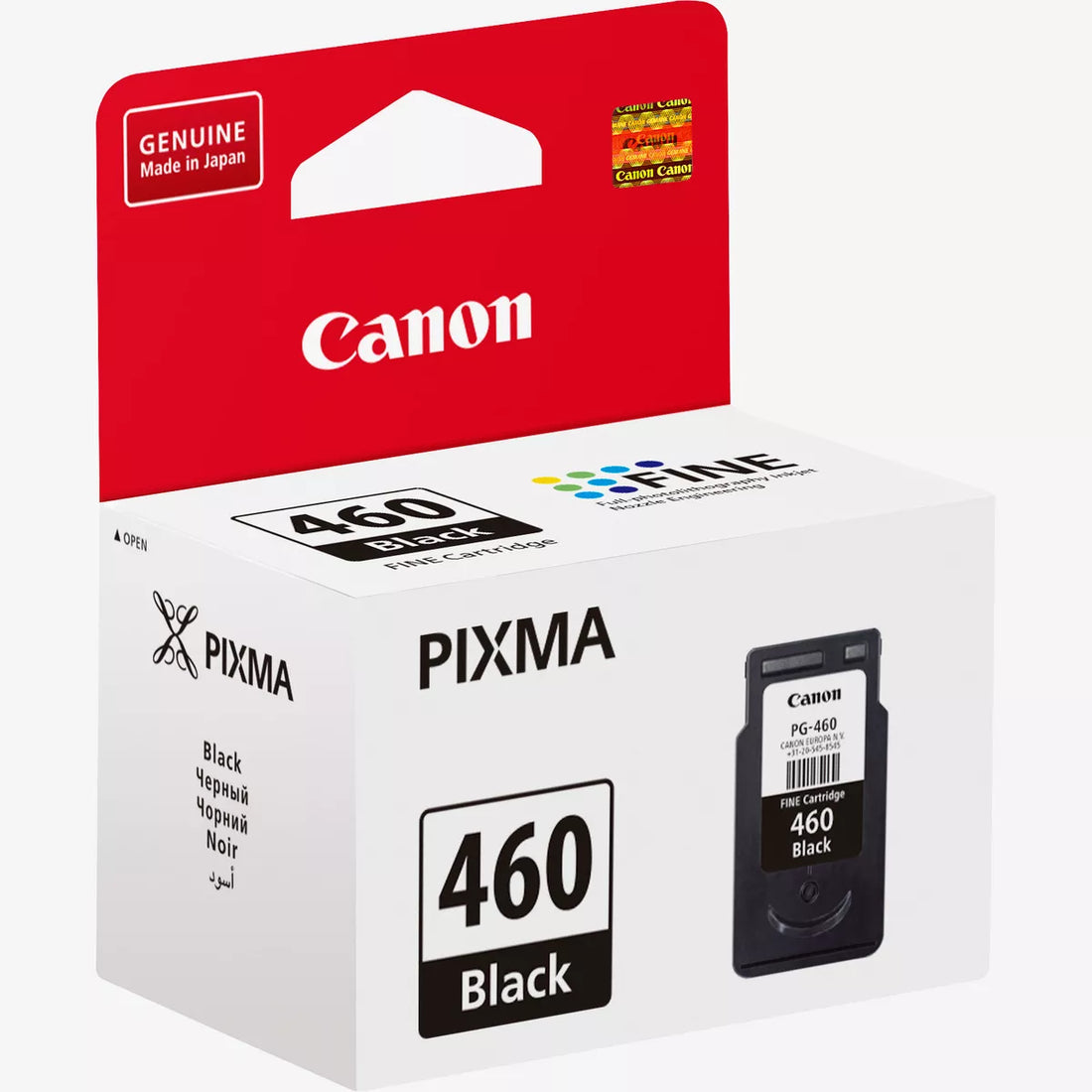 Canon PG-460 Original Ink Cartridge for Canon TS5340, TS7440, TS7440a, TS5340a Printer atomoffice