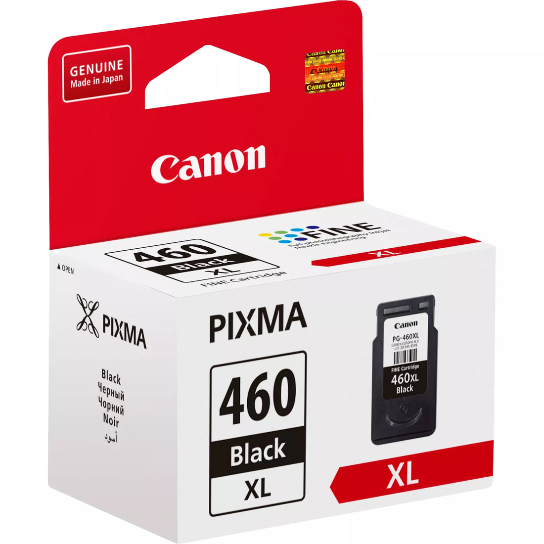 Canon PG-460XL Original Ink Cartridge for Canon TS5340, TS7440, TS7440a, TS5340a Printer atomoffice