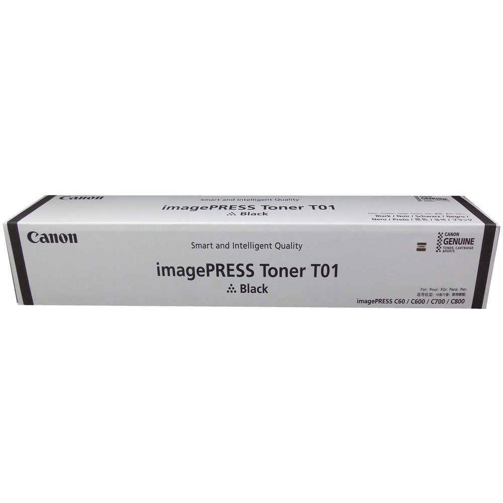 Canon T01 Original Toner Cartridge for ImagePRESS C60, C600, C600i, C65, C650, C700, C710, C750, C800, C810, C850, C910 atomoffice