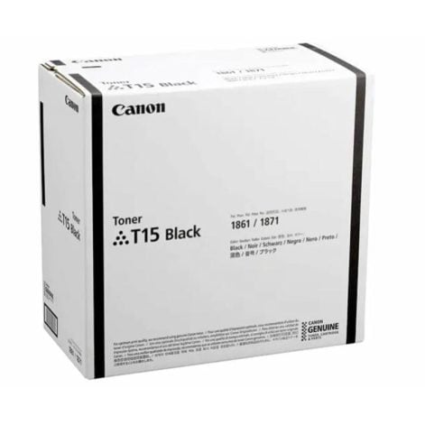 Canon T15 Black Original Toner Cartridge for i-SENSYS X 1861P, i-SENSYS X 1871P