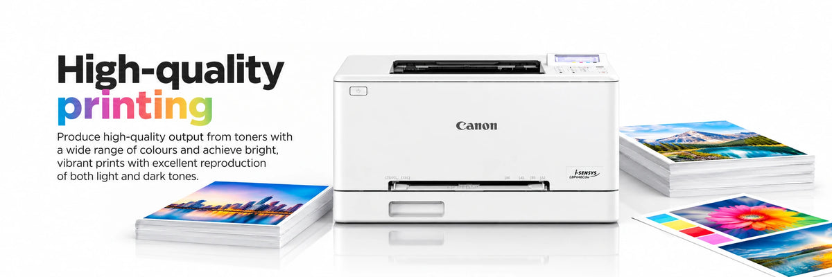 Canon i-SENSYS LBP646Cdw Colour Laser Printer — view 3