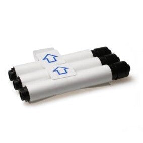 HID FARGO 044260 Card Printer Cleaning Rollers 3-Pack | for DTC1250e, DTC1500, DTC4250e &amp; DTC4500e atomoffice