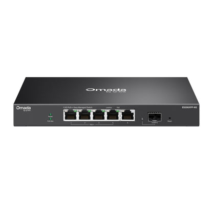 TP-Link Omada ES206XPP-M2 Easy Managed PoE++ Switch, 5× 2.5 Gbps Ports, 10 Gbps SFP+, 120 W PoE Budget atomoffice