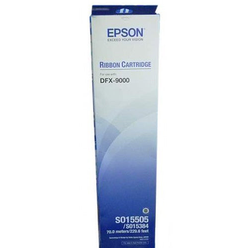 Epson DFX-9000 Black Ribbon Cartridge | for DFX-9000 Series - S015384 atomoffice