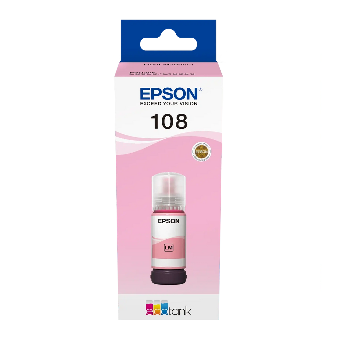 Epson Eco Tank 108 Original Ink Bottle for Epson L18050 L8050 Printers atomoffice