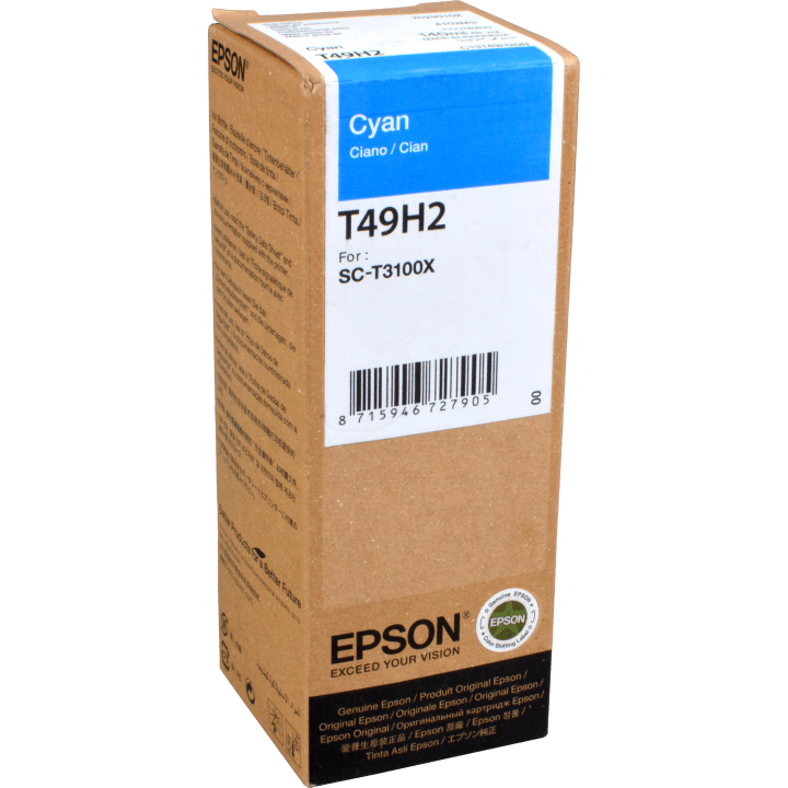Epson T49H 140ml Original Ink Cartridge for Epson SureColor SC‑T3100x / SC‑T3170x printer atomoffice