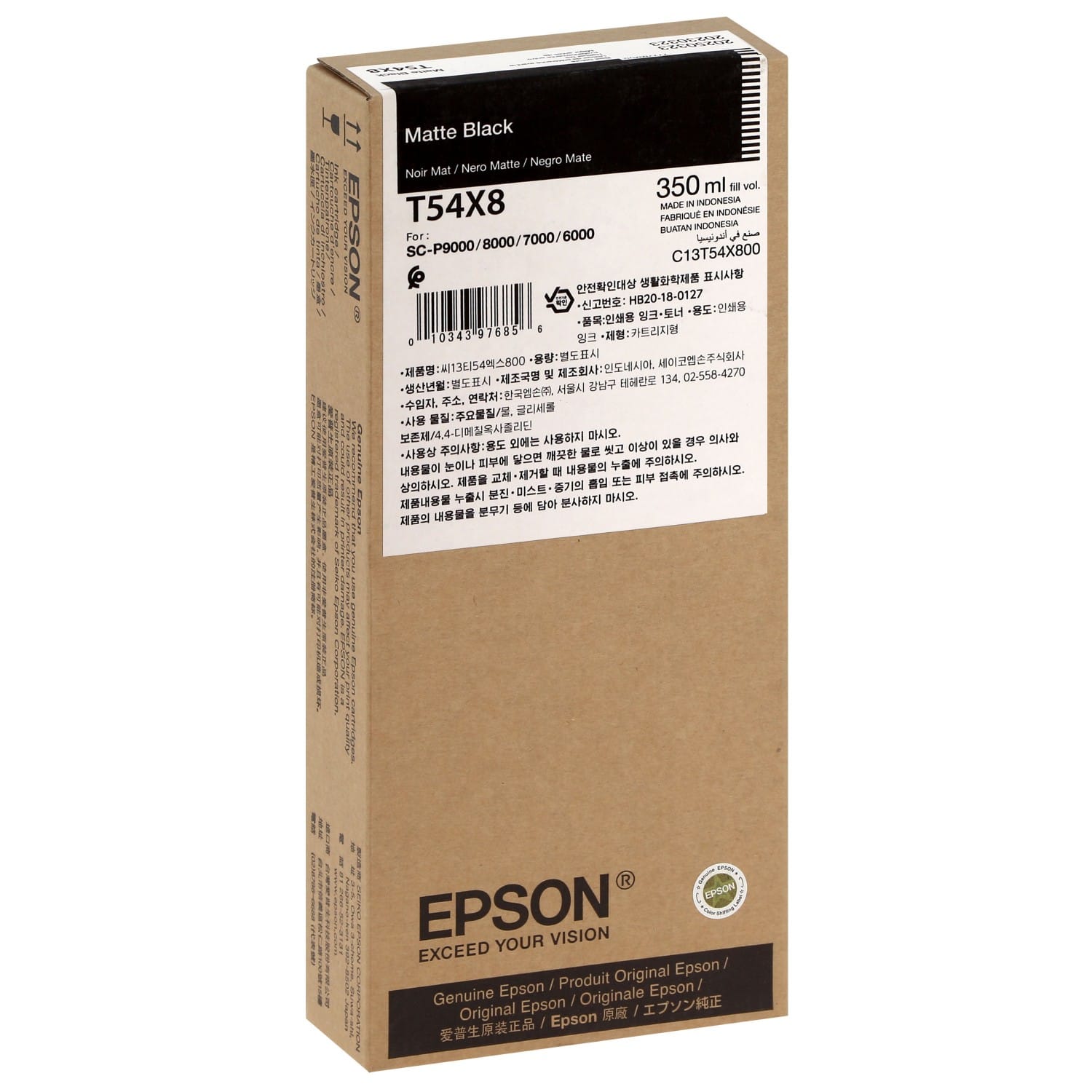 Epson T54X 350ml Original Ink Cartridge for Epson SureColor P6000, P7000, P8000, P9000 series atomoffice