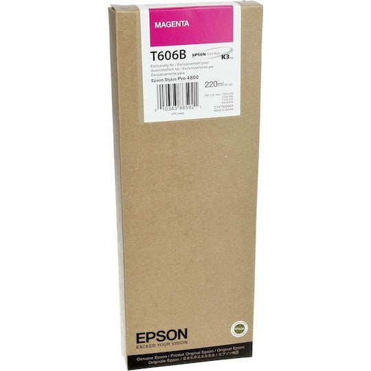 Epson T606 220ml Original Ink Cartridge for Epson Stylus Pro 4880 Printer atomoffice