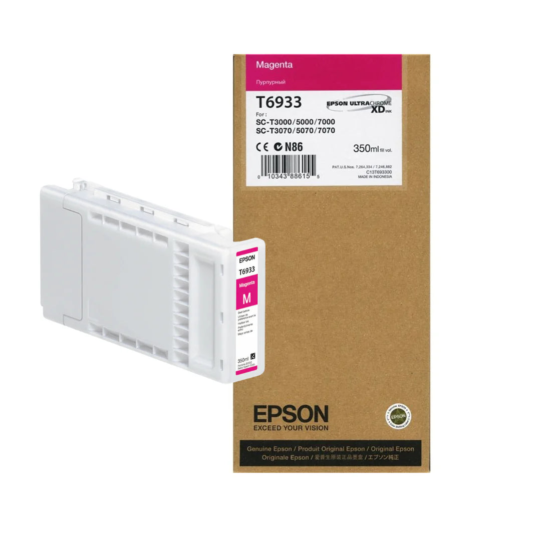 Epson T693 350ml UltraChrome XD Original Ink Cartridge for Epson SC-T3000, SC-T3200, SC-T5000, SC-T5200, SC-T7000, SC-T7200 Printers atomoffice