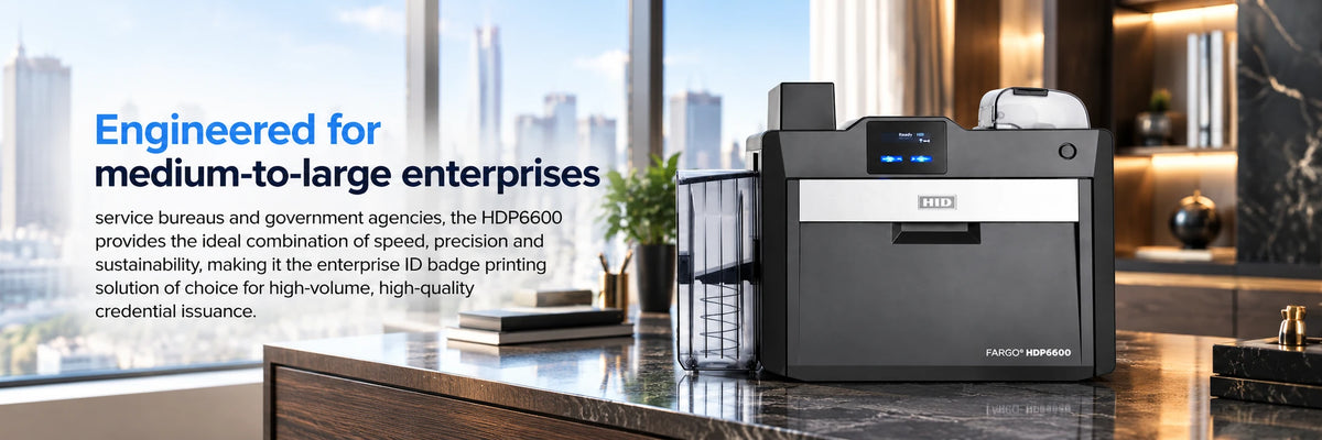 HID FARGO HDP6600 Card Printer & Encoder — view 3
