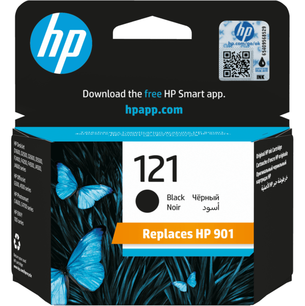 HP 121 Original Ink Cartridge atomoffice