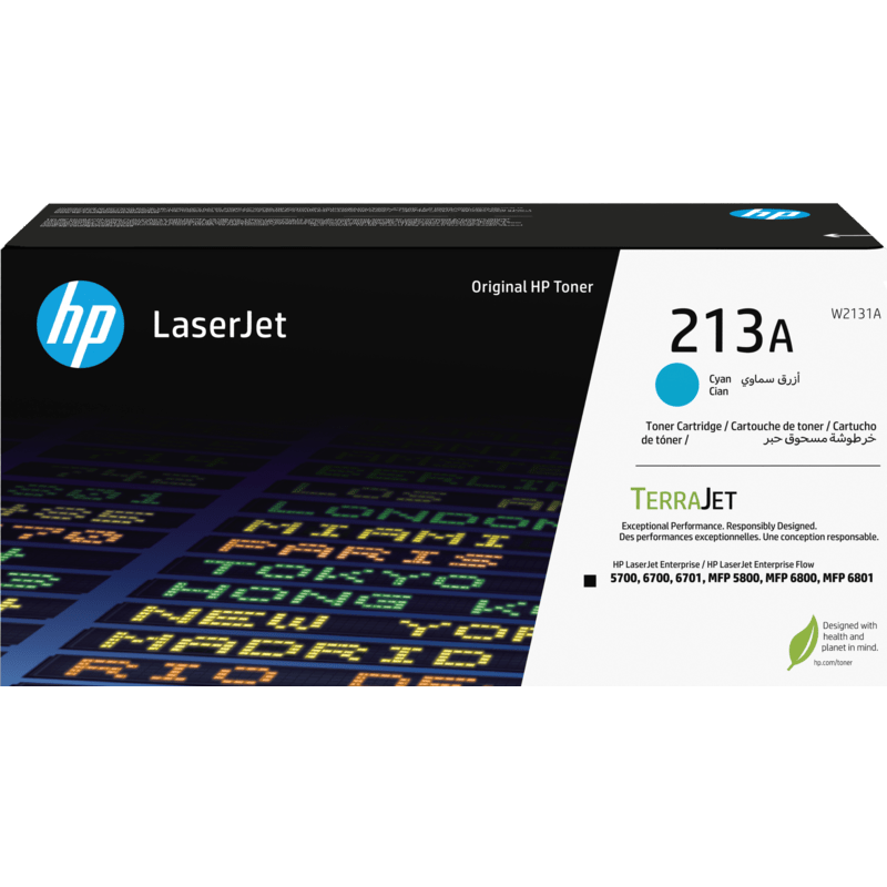 HP 213A Original Toner Cartridge for HP LaserJet Enterprise 5700, 5800, 6700, 6701, 6800, 6801 atomoffice