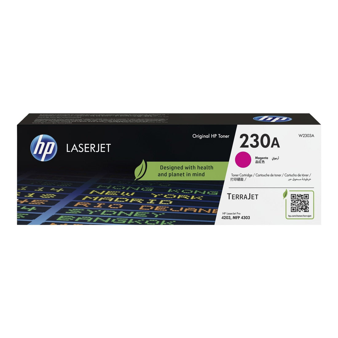 HP 230A Original Toner Cartridge for HP Color LaserJet Pro 4203dn, 4203dw, MFP 4303fdw, MFP 4303dw atomoffice