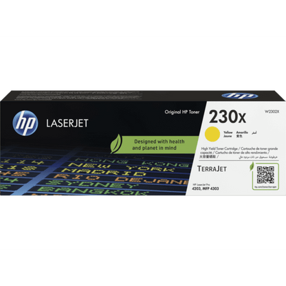 HP 230X Original Toner Cartridge for HP Color LaserJet Pro 4203dn, 4203dw, MFP 4303fdw, MFP 4303dw