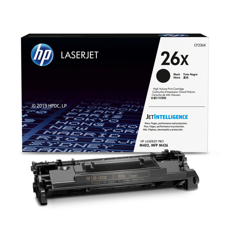 HP 26X Original Toner Cartridge for HP LaserJet Pro M402, MFP M426 series