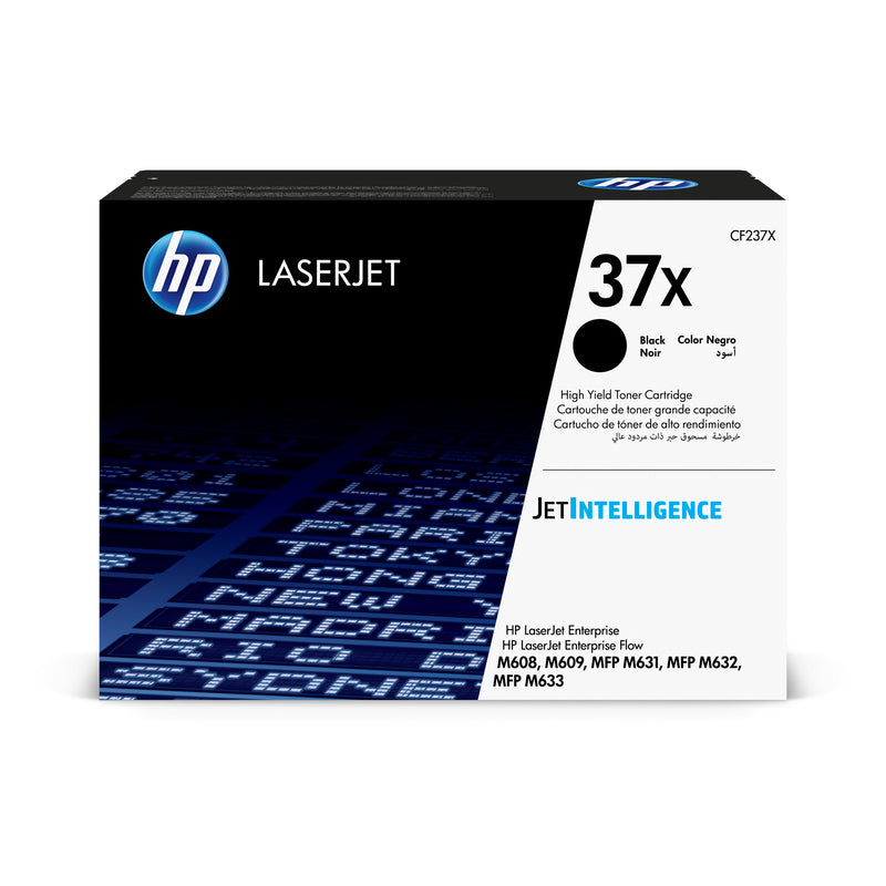 HP 37X Original Toner Cartridge for HP LaserJet Enterprise M607, M608, M609, MFP M631, M632, M633 series printers