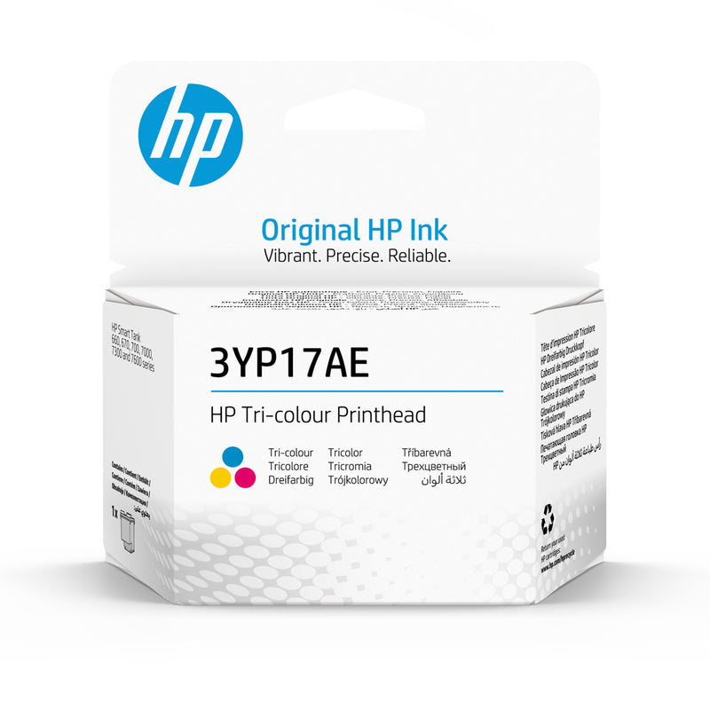 HP 3YP17A Inktank Tri-Color Printhead for HP Smart Tank 660, 670, 700,