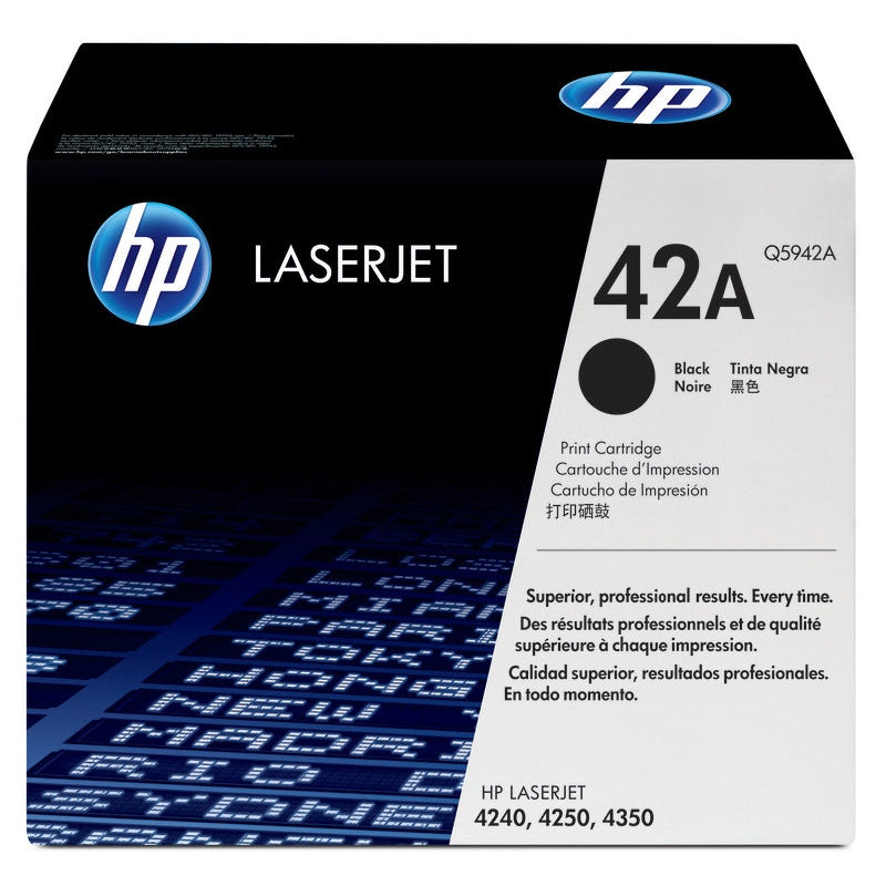 HP 42A Original Toner Cartridge for HP LaserJet 4240, 4250, 4350 Printer series