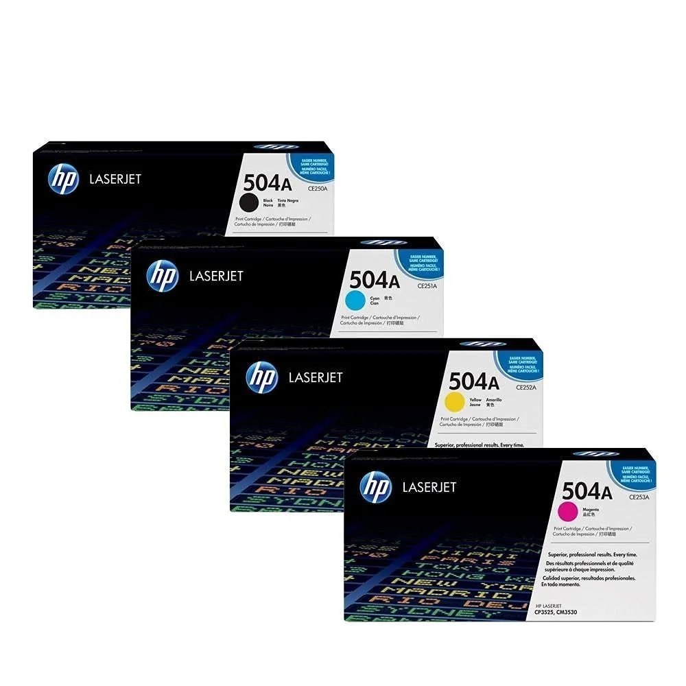 HP 504A Original LaserJet Toner Cartridge atomoffice