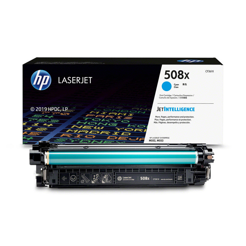 HP 508X Original Toner Cartridge for HP Color LaserJet Enterprise M552dn, M553dh, M553dn, M553n, M553x, Flow MFP M577c, Flow MFP M577c, MFP M577dn, MFP M577f Printers