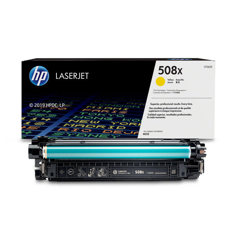 HP 508X Original Toner Cartridge for HP Color LaserJet Enterprise M552dn, M553dh, M553dn, M553n, M553x, Flow MFP M577c, Flow MFP M577c, MFP M577dn, MFP M577f Printers atomoffice