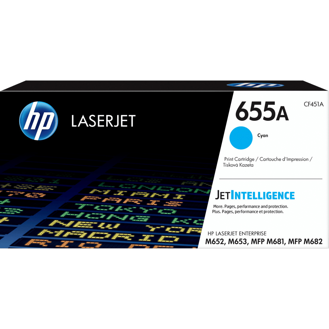 HP 655A Original Toner Cartridge for HP LaserJet Enterprise M652, M653, M681, M682 atomoffice