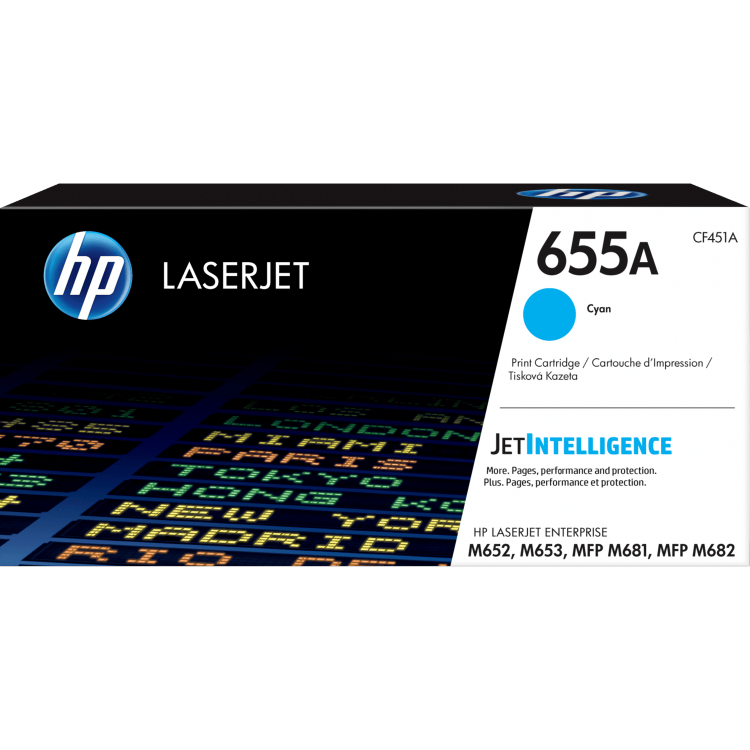 HP 655A Original LaserJet Toner Cartridge