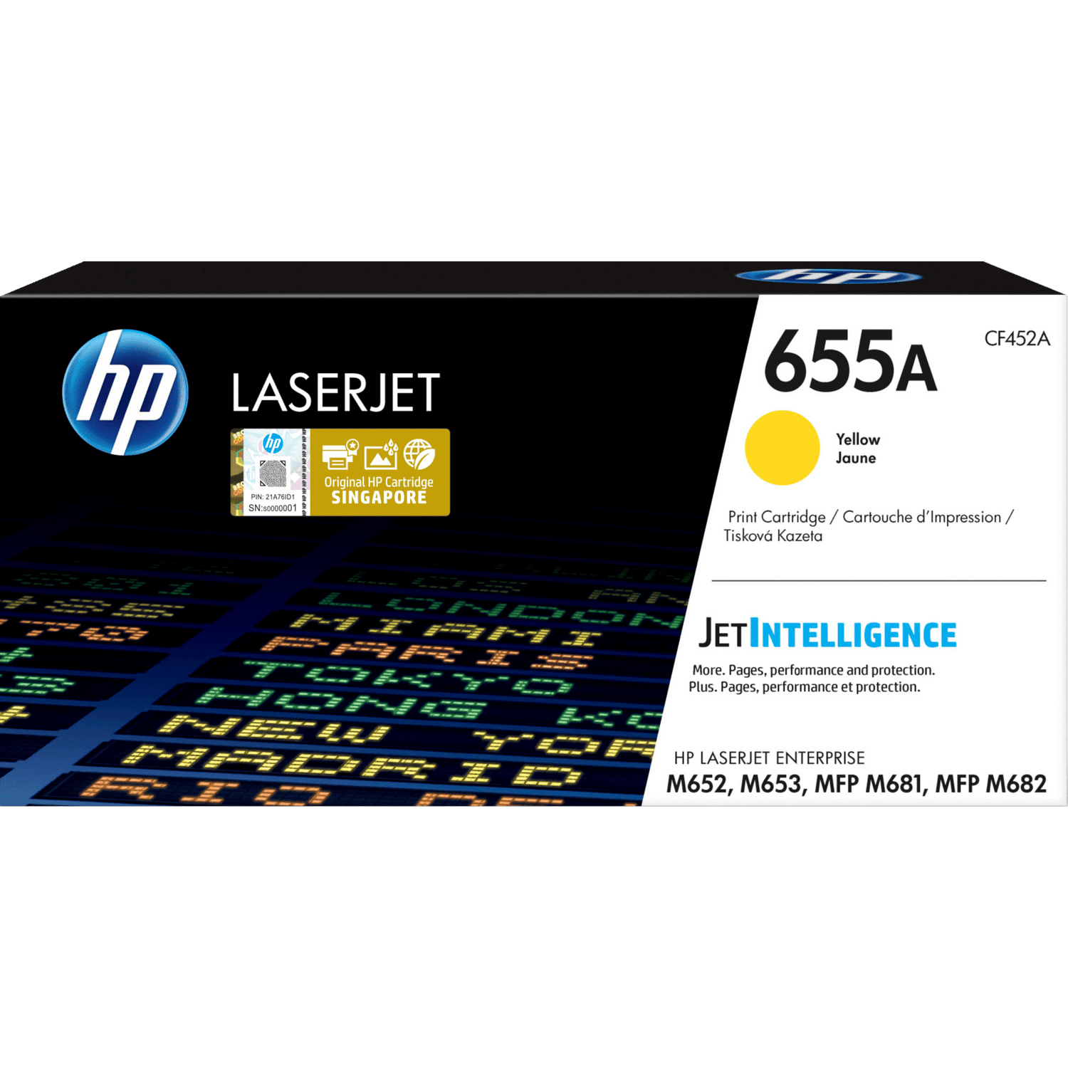 HP 655A Original LaserJet Toner Cartridge