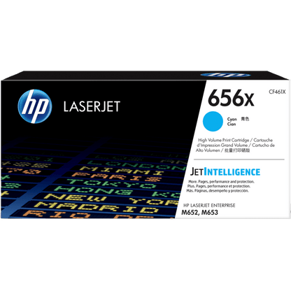 HP 656X Original Toner Cartridge for HP LaserJet Enterprise M652, M653 series printers atomoffice