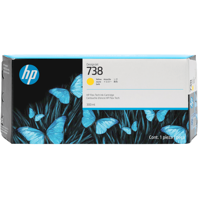 HP 738 300ml DesignJet Original Ink Cartridge atomoffice