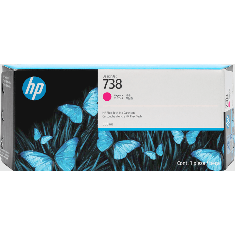 HP 738 300ml DesignJet Original Ink Cartridge atomoffice