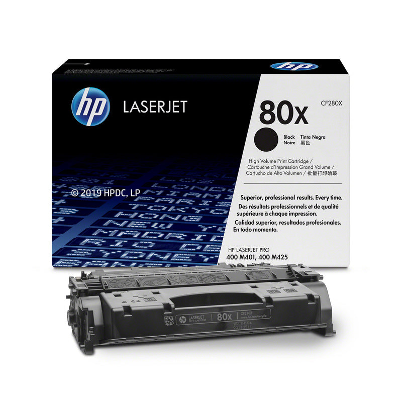 HP 80X Original Toner Cartridge for HP LaserJet Pro 400 M401, 400 MFP M425 Printer Series