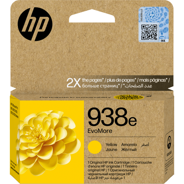 HP 938e EvoMore Original Ink Cartridge