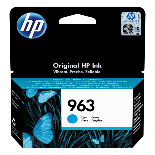 HP 963 Original Ink Cartridge for HP OfficeJet Pro 9010, 9013, 9020, 9023 All In One Printers atomoffice